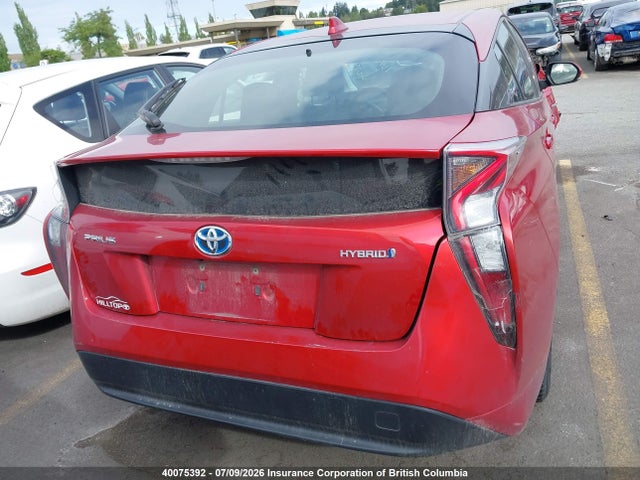 Toyota Prius 2016 JTDKBRFU0G3521214 Image 16