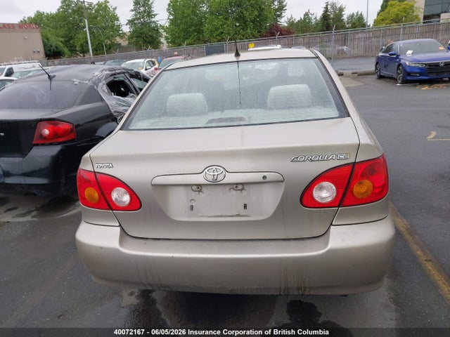 2004 Toyota Corolla Ce/le/s მანქანა იყიდება აუქციონზე, vin: 2T1BR32E64C824377, აუქციონის ნომერი: 40072167