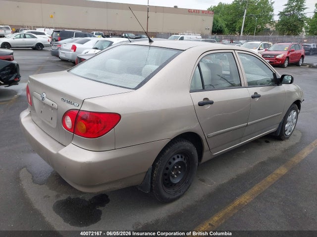 2004 Toyota Corolla Ce/le/s მანქანა იყიდება აუქციონზე, vin: 2T1BR32E64C824377, აუქციონის ნომერი: 40072167