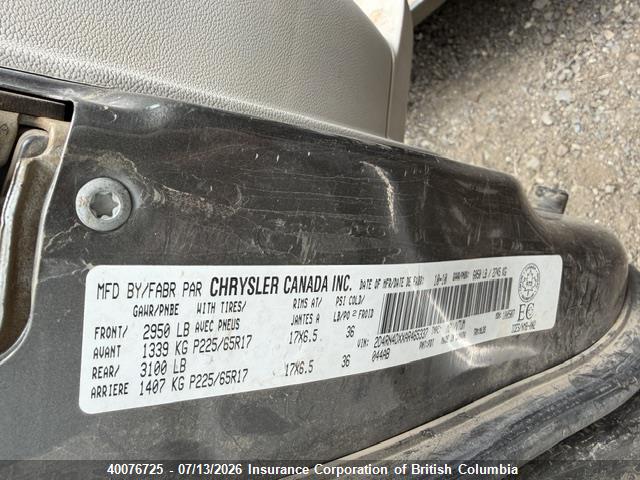 Aukcja sprzedaży 2010 Dodge Grand Caravan Se, vin: 2D4RN4DXXAR465337, numer aukcji: 40076725