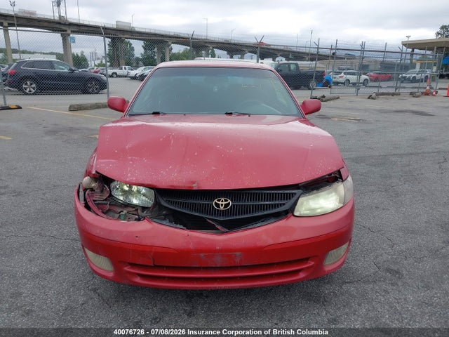 1999 Toyota Camry Solara მანქანა იყიდება აუქციონზე, vin: 2T1CF22P9XC762437, აუქციონის ნომერი: 40076726