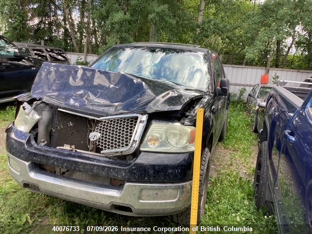 40076733 :رقم المزاد ، 1FTPX04544KA92434 vin ، 2004 Ford F150 مزاد بيع