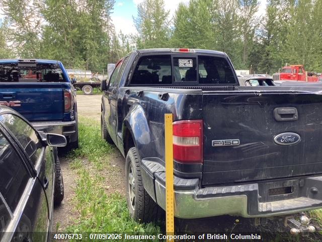 40076733 :رقم المزاد ، 1FTPX04544KA92434 vin ، 2004 Ford F150 مزاد بيع