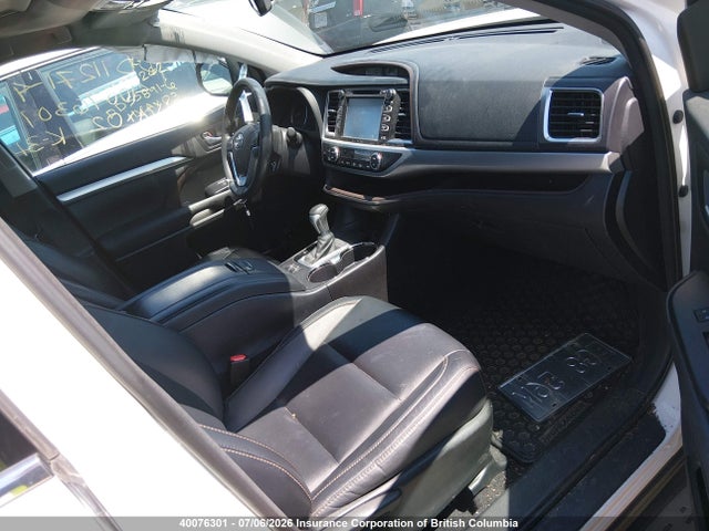 2016 Toyota Highlander Hybrid/xle მანქანა იყიდება აუქციონზე, vin: 5TDJCRFH1GS013778, აუქციონის ნომერი: 40076301