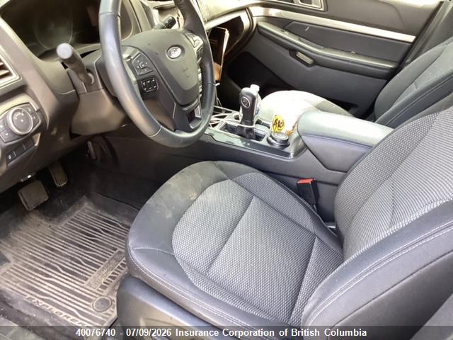 40076740 :رقم المزاد ، 1FM5K8DH2KGA97951 vin ، 2019 Ford Explorer Xlt مزاد بيع