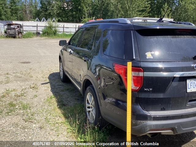 40076740 :رقم المزاد ، 1FM5K8DH2KGA97951 vin ، 2019 Ford Explorer Xlt مزاد بيع