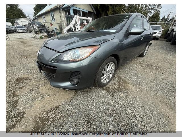 Aukcja sprzedaży 2012 Mazda 3 Mazda Gs-sky, vin: JM1BL1V77C1617695, numer aukcji: 40076743