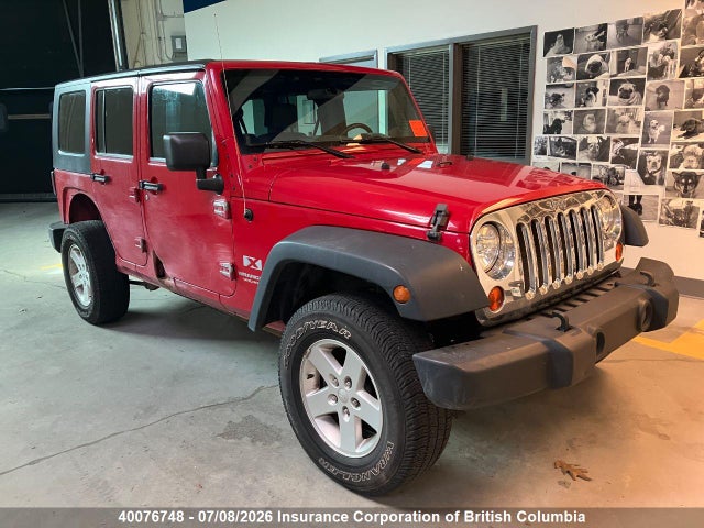 40076748 :رقم المزاد ، 1J4GA391X7L206745 vin ، 2007 Jeep Wrangler X مزاد بيع