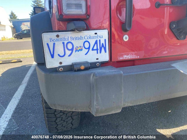 40076748 :رقم المزاد ، 1J4GA391X7L206745 vin ، 2007 Jeep Wrangler X مزاد بيع
