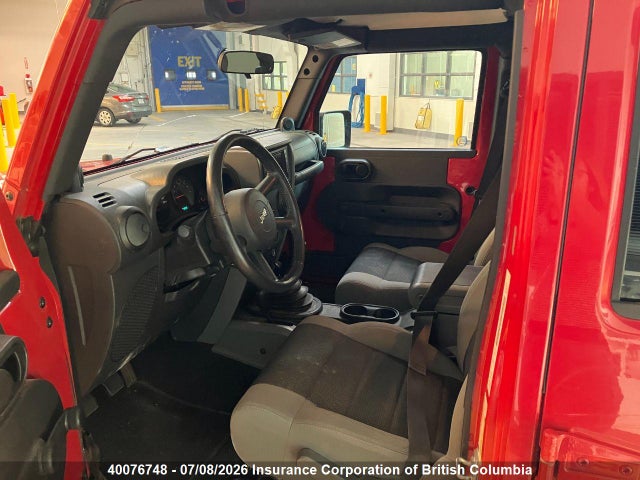 40076748 :رقم المزاد ، 1J4GA391X7L206745 vin ، 2007 Jeep Wrangler X مزاد بيع