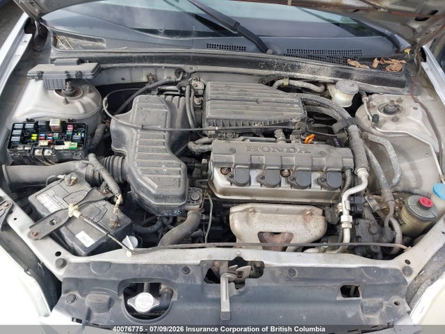 Aukcja sprzedaży 2003 Honda Civic, vin: 2HGES16403H934905, numer aukcji: 40076775