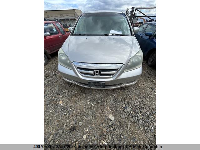 Aukcja sprzedaży 2005 Honda Odyssey Ex, vin: 5FNRL38435B504252, numer aukcji: 40070600