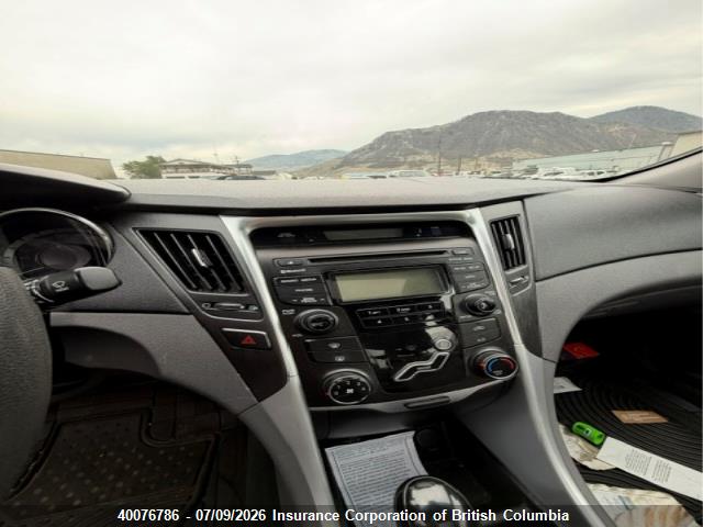 Продажа на аукционе авто 2012 Hyundai Sonata Gls, vin: 5NPEB4AC6CH342480, номер лота: 40076786