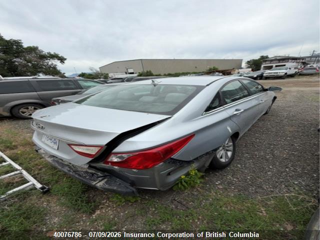 Продажа на аукционе авто 2012 Hyundai Sonata Gls, vin: 5NPEB4AC6CH342480, номер лота: 40076786