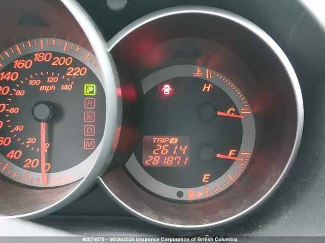 40074878 :رقم المزاد ، JM1BK323271663120 vin ، 2007 Mazda 3 S مزاد بيع
