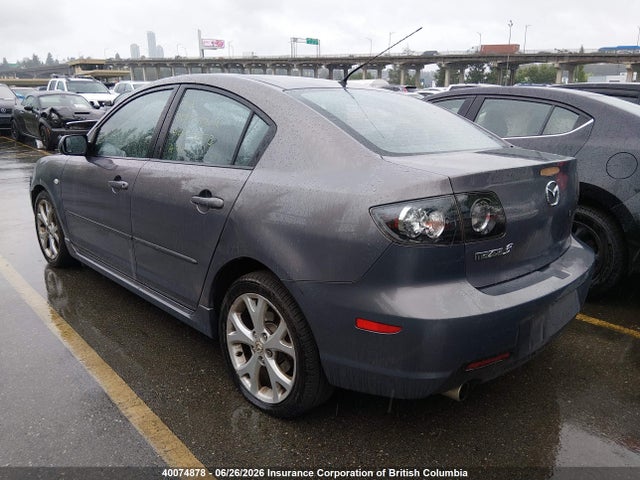 40074878 :رقم المزاد ، JM1BK323271663120 vin ، 2007 Mazda 3 S مزاد بيع