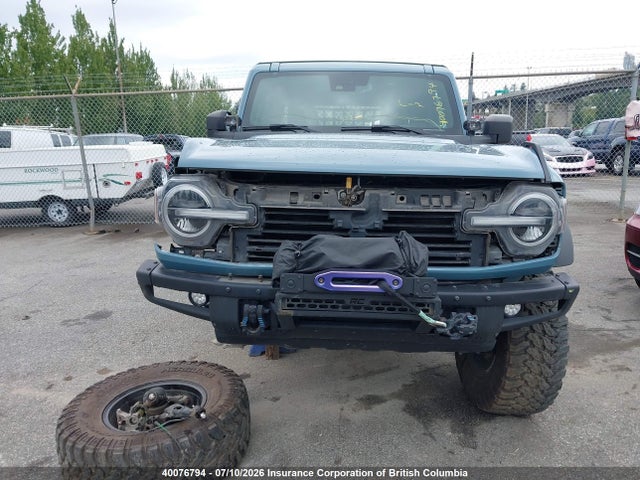 40076794 :رقم المزاد ، 1FMEE5DH7NLA84310 vin ، 2022 Ford Bronco Badlands مزاد بيع