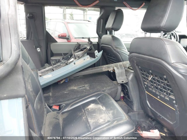 40076794 :رقم المزاد ، 1FMEE5DH7NLA84310 vin ، 2022 Ford Bronco Badlands مزاد بيع