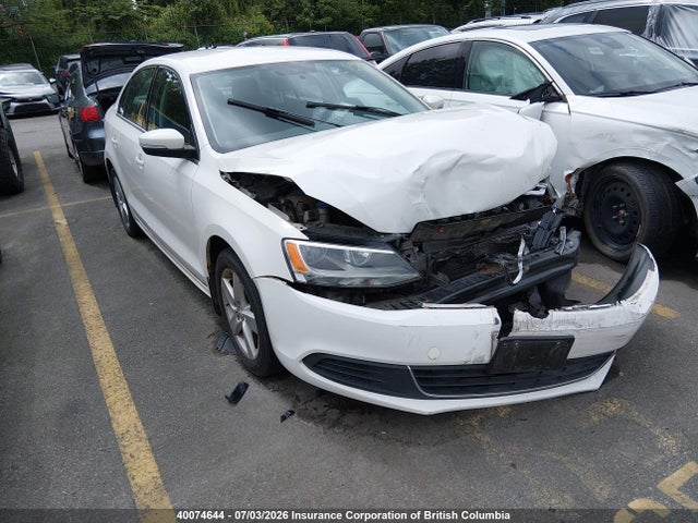 2011 Volkswagen Jetta Se მანქანა იყიდება აუქციონზე, vin: 3VWDX7AJ0BM363084, აუქციონის ნომერი: 40074644