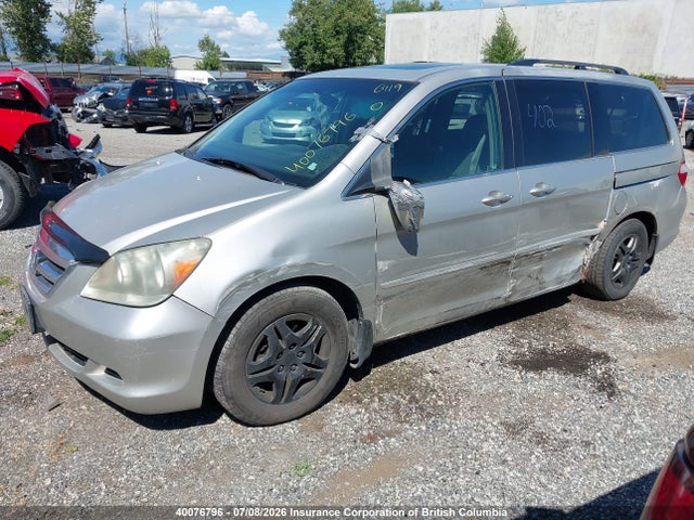 Aukcja sprzedaży 2005 Honda Odyssey Exl, vin: 5FNRL38725B507444, numer aukcji: 40076796