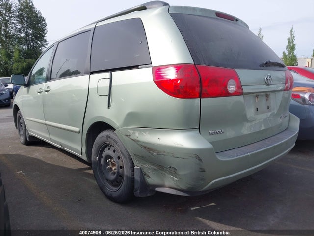2006 Toyota Sienna Ce/le მანქანა იყიდება აუქციონზე, vin: 5TDZA23C56S403225, აუქციონის ნომერი: 40074906