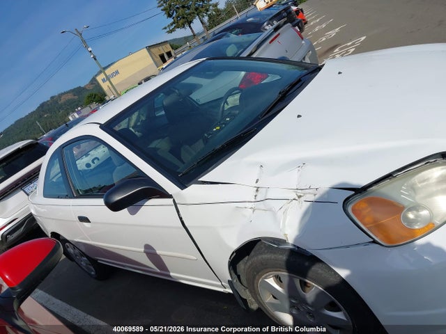 Продажа на аукционе авто 2002 Honda Civic Dx, vin: 1HGEM221X2L810783, номер лота: 40069589