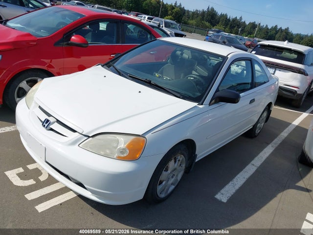 Продажа на аукционе авто 2002 Honda Civic Dx, vin: 1HGEM221X2L810783, номер лота: 40069589