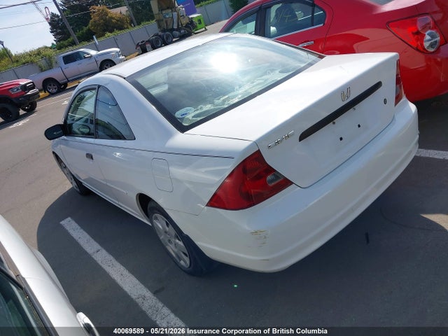 Продажа на аукционе авто 2002 Honda Civic Dx, vin: 1HGEM221X2L810783, номер лота: 40069589