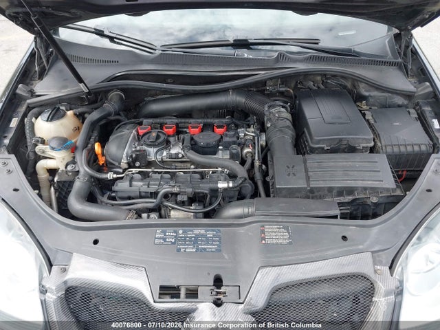 2009 Volkswagen Gti მანქანა იყიდება აუქციონზე, vin: WVWFV71KX9W099991, აუქციონის ნომერი: 40076800