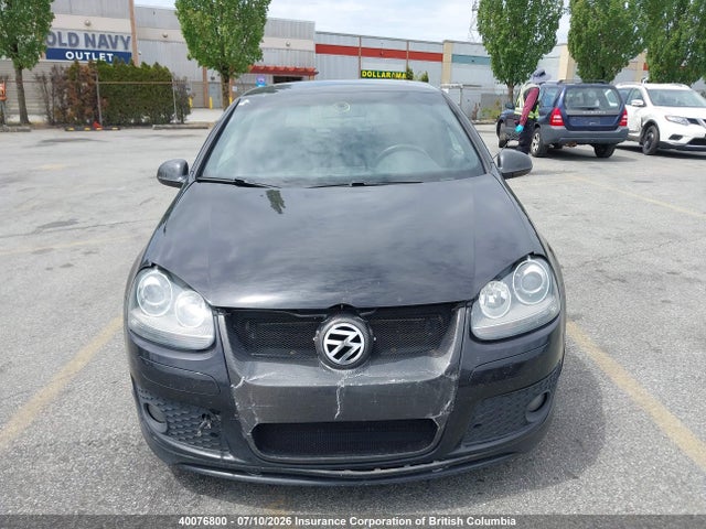 2009 Volkswagen Gti მანქანა იყიდება აუქციონზე, vin: WVWFV71KX9W099991, აუქციონის ნომერი: 40076800