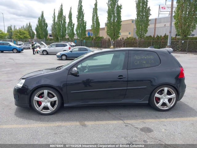 2009 Volkswagen Gti მანქანა იყიდება აუქციონზე, vin: WVWFV71KX9W099991, აუქციონის ნომერი: 40076800