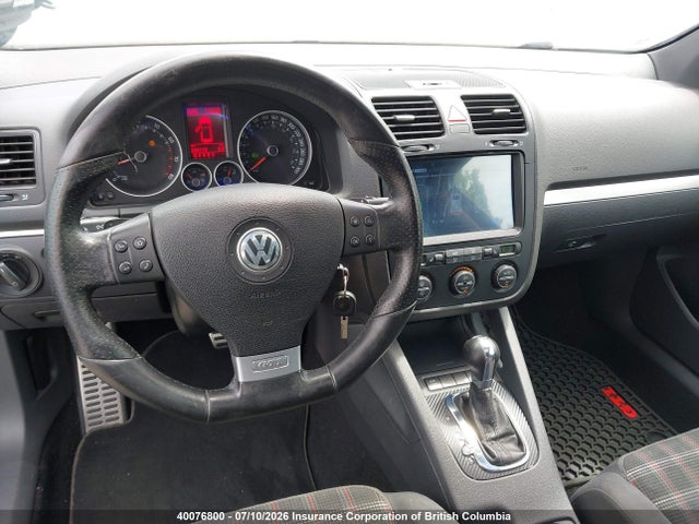 2009 Volkswagen Gti მანქანა იყიდება აუქციონზე, vin: WVWFV71KX9W099991, აუქციონის ნომერი: 40076800