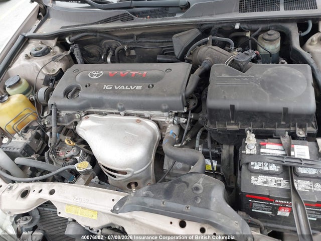 2002 Toyota Camry მანქანა იყიდება აუქციონზე, vin: JTDBE32K520086077, აუქციონის ნომერი: 40076802