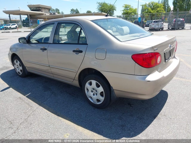 2004 Toyota Corolla Ce/le/sport მანქანა იყიდება აუქციონზე, vin: 2T1BR32E74C823836, აუქციონის ნომერი: 40076803
