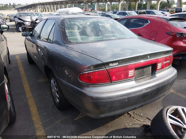 40074715 :رقم المزاد ، 2G4WS52J641329220 vin ، 2004 Buick Century Custom مزاد بيع