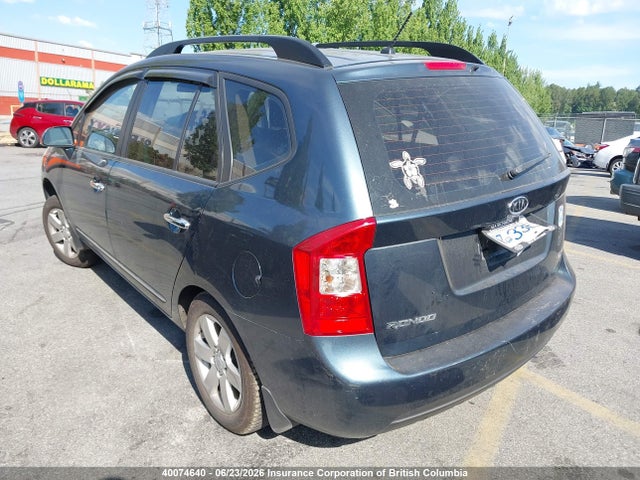 Aukcja sprzedaży 2009 Kia Rondo Lx/ex, vin: KNAFG528797277512, numer aukcji: 40074640