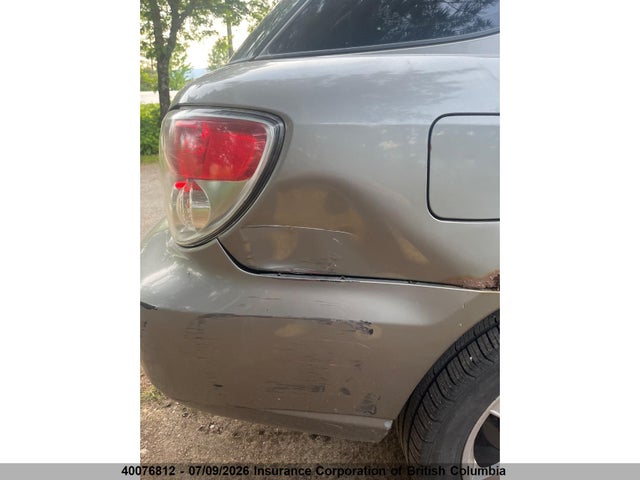 2006 Subaru Impreza 2.5 I მანქანა იყიდება აუქციონზე, vin: JF1GG67656H811140, აუქციონის ნომერი: 40076812
