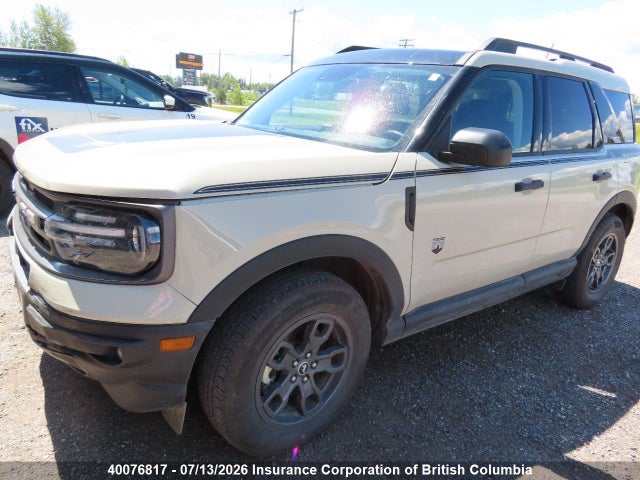 2024 Ford Bronco Sport Big Bend მანქანა იყიდება აუქციონზე, vin: 3FMCR9B63RRF26186, აუქციონის ნომერი: 40076817