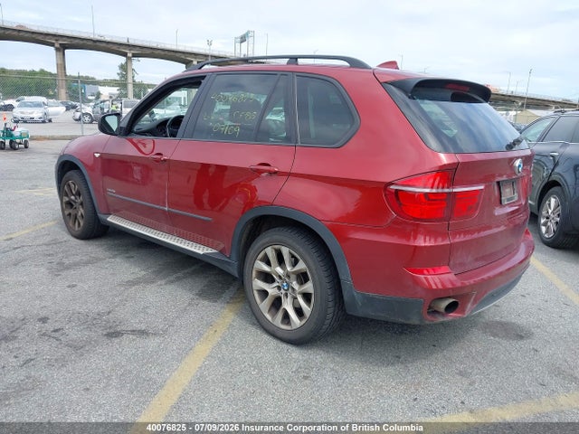 2013 Bmw X5 მანქანა იყიდება აუქციონზე, vin: 5UXZV4C57D0B11692, აუქციონის ნომერი: 40076825