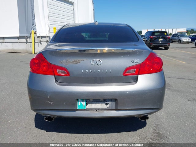 Aukcja sprzedaży 2012 Infiniti G25, vin: JN1DV6AP5CM811942, numer aukcji: 40076836