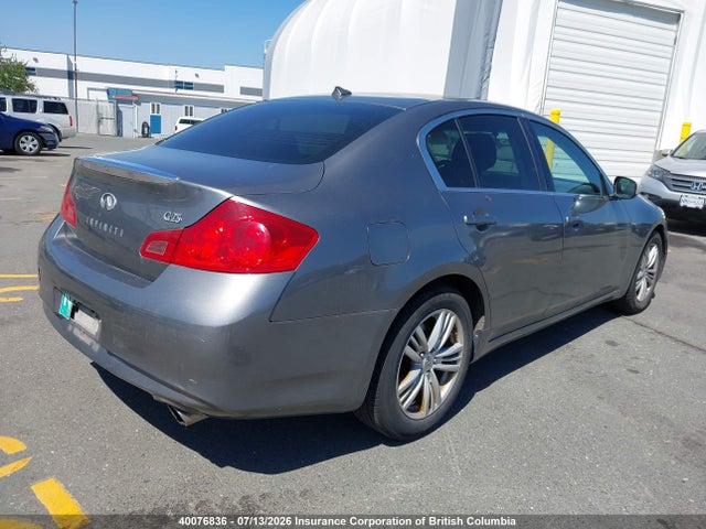 Aukcja sprzedaży 2012 Infiniti G25, vin: JN1DV6AP5CM811942, numer aukcji: 40076836