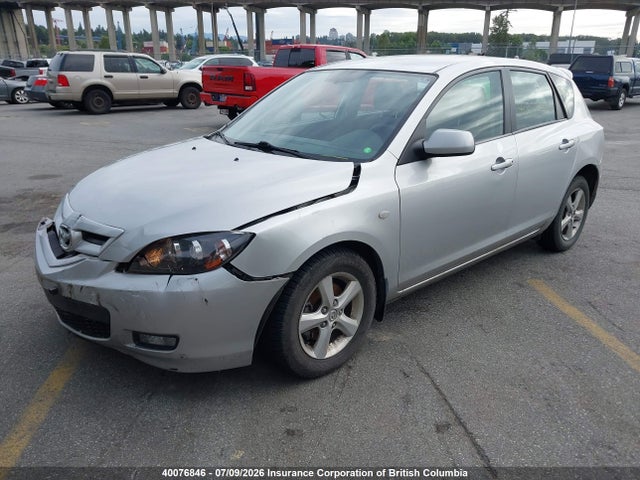 40076846 :رقم المزاد ، JM1BK34FX91195387 vin ، 2009 Mazda 3 I مزاد بيع