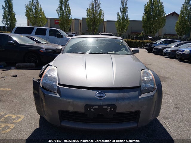 40070140 :رقم المزاد ، JN1AZ34E54T063023 vin ، 2004 Nissan 350z Coupe مزاد بيع