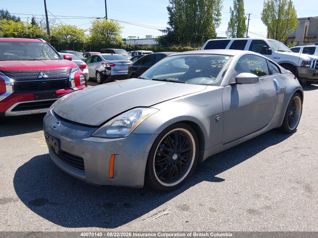 40070140 :رقم المزاد ، JN1AZ34E54T063023 vin ، 2004 Nissan 350z Coupe مزاد بيع