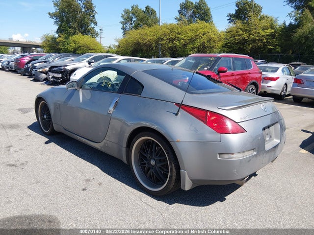 40070140 :رقم المزاد ، JN1AZ34E54T063023 vin ، 2004 Nissan 350z Coupe مزاد بيع