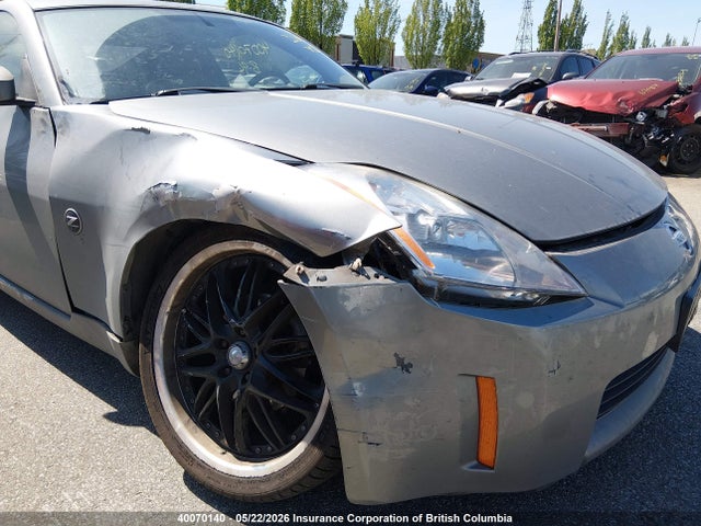 40070140 :رقم المزاد ، JN1AZ34E54T063023 vin ، 2004 Nissan 350z Coupe مزاد بيع