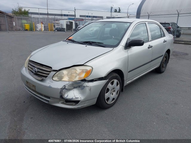 Продажа на аукционе авто 2003 Toyota Corolla Ce/le/s, vin: 2T1BR32E53C739304, номер лота: 40076861