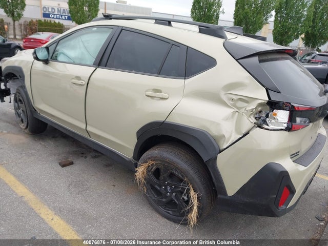 Продаж на аукціоні авто 2026 Subaru Crosstrek Sport, vin: JF2GUHFC3T8224776, номер лоту: 40076876