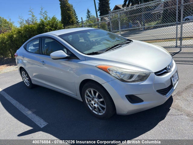 40076884 :رقم المزاد ، 5NPDH4AEXBH002629 vin ، 2011 Hyundai Elantra Gls/limited مزاد بيع