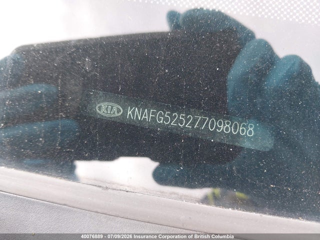 Продажа на аукционе авто 2007 Kia Rondo, vin: KNAFG525277098068, номер лота: 40076889